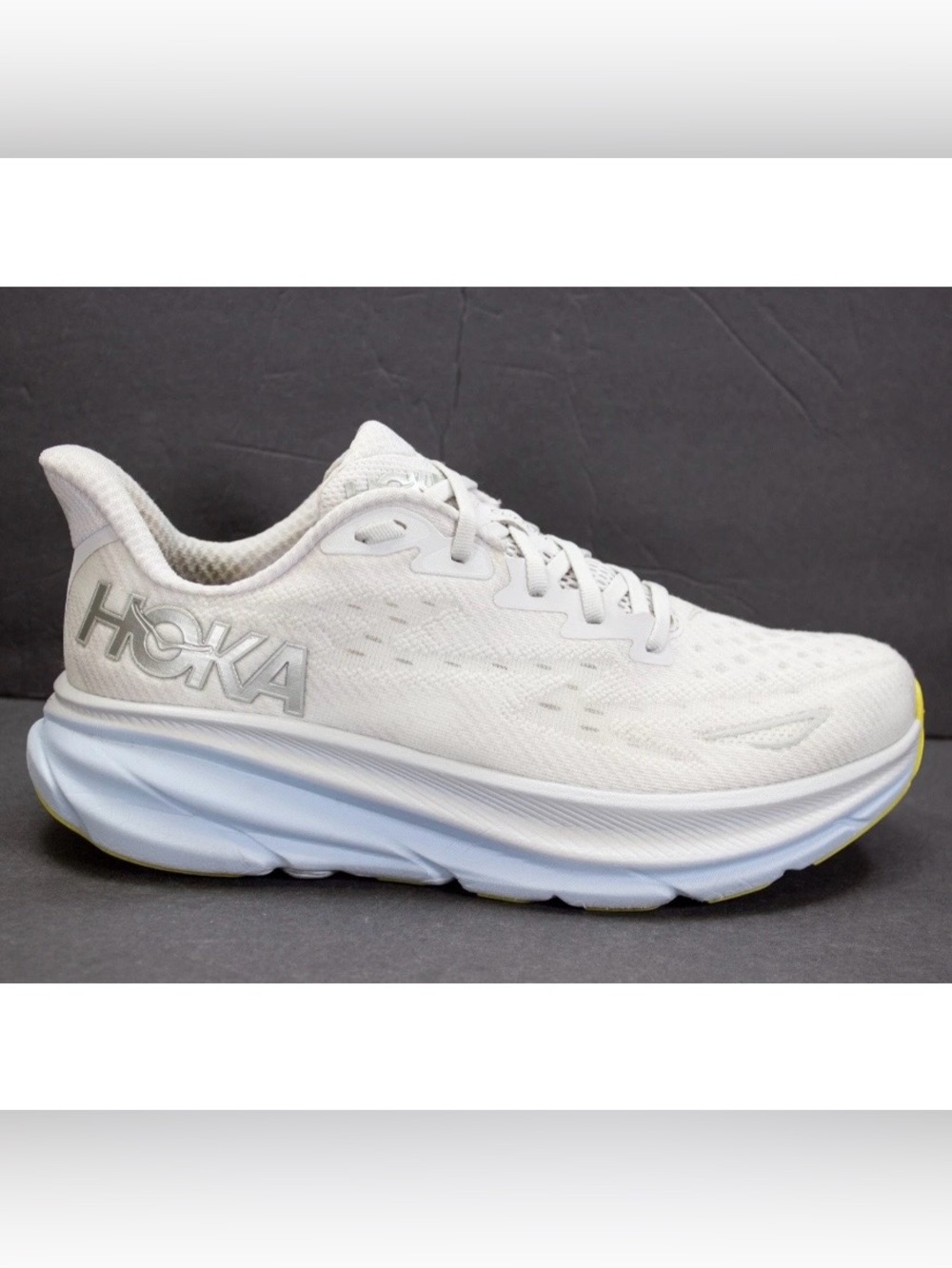 Hoka One One Clifton 9 Womens Size US 10 Nimbus Cloud Ice Water Sneakers Lace Up - Picture 5 of 13